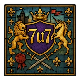7u7 logo